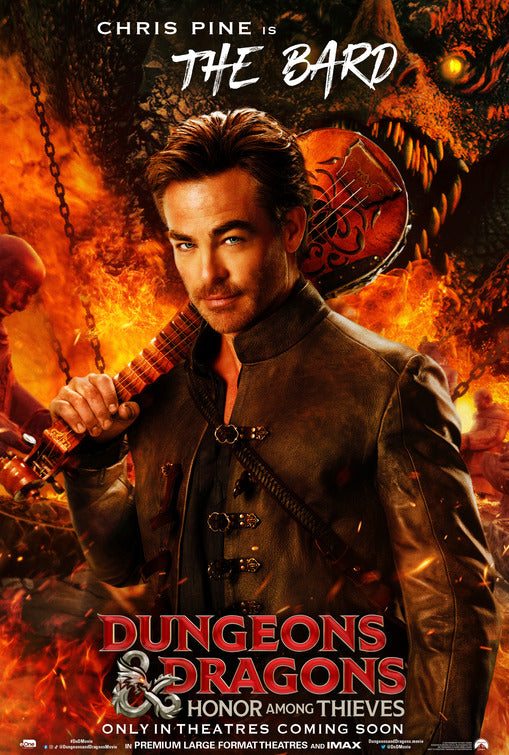 1000 piece jigsaw puzzle for the movie poster: Dungeons & Dragons: Honor Among Thieves (2023) ver13
