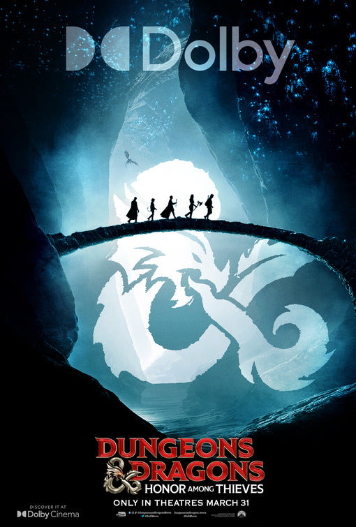 1000 piece jigsaw puzzle for the movie poster: Dungeons & Dragons: Honor Among Thieves (2023) ver21