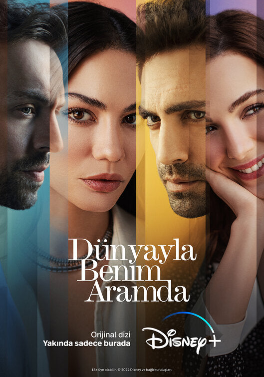 1000 piece jigsaw puzzle for tv poster: Dunyayla Benim Aramda