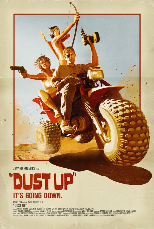 1000 piece jigsaw puzzle for the movie poster: Dust Up (2012)