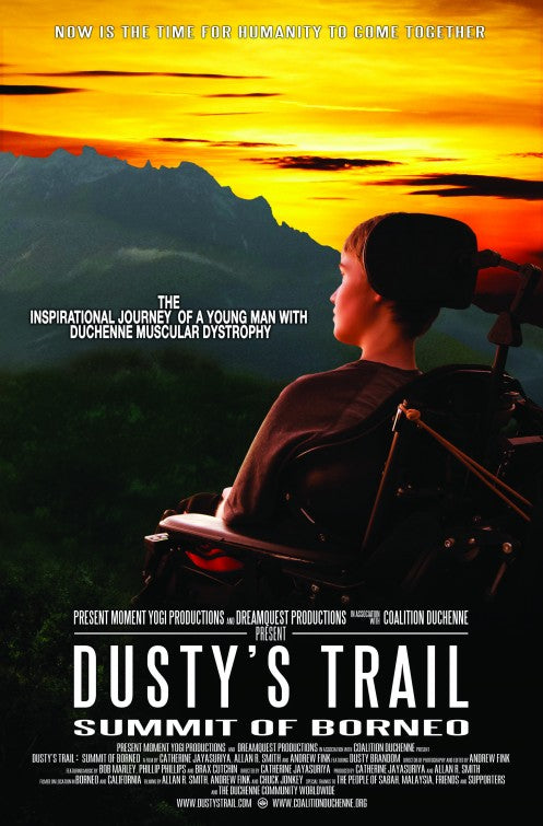 1000 piece jigsaw puzzle for the movie poster: Dusty's Trail: Summit of Borneo (2013)
