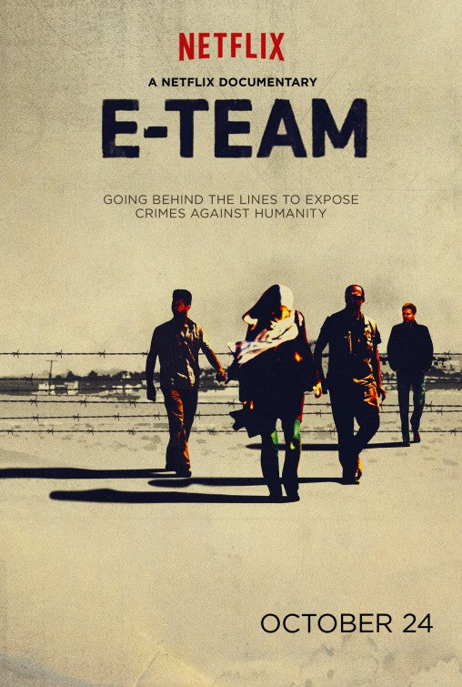 1000 piece jigsaw puzzle for the movie poster: E-Team (2014) ver2