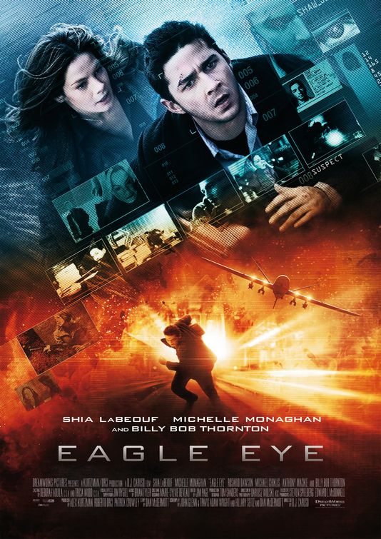 the movie poster: Eagle Eye (2008) ver2