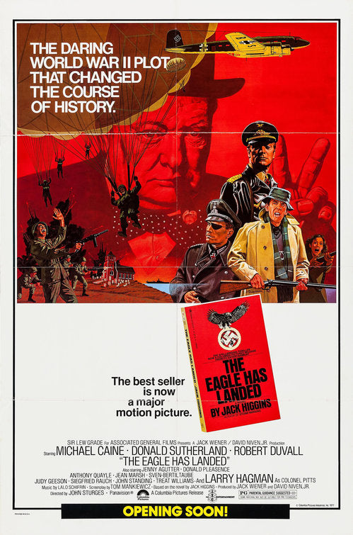 the movie poster: The Eagle Has Landed (1976)