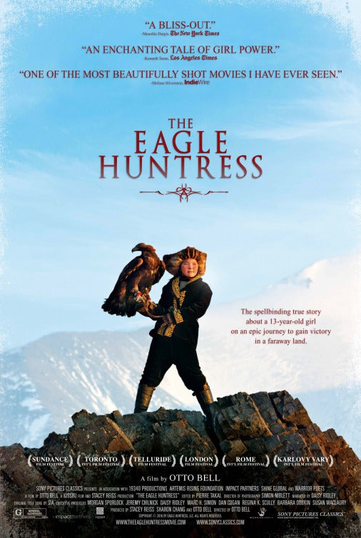 1000 piece jigsaw puzzle for the movie poster: The Eagle Huntress (2016)