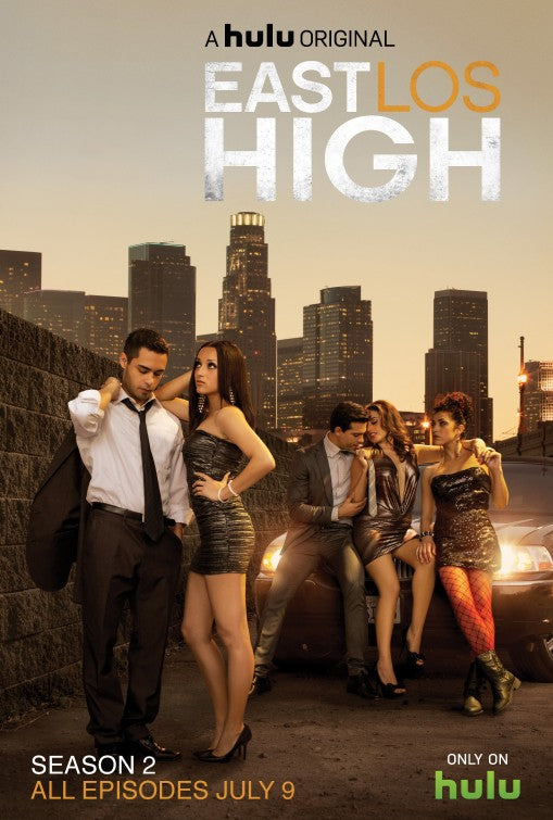 1000 piece jigsaw puzzle for tv poster: East Los High