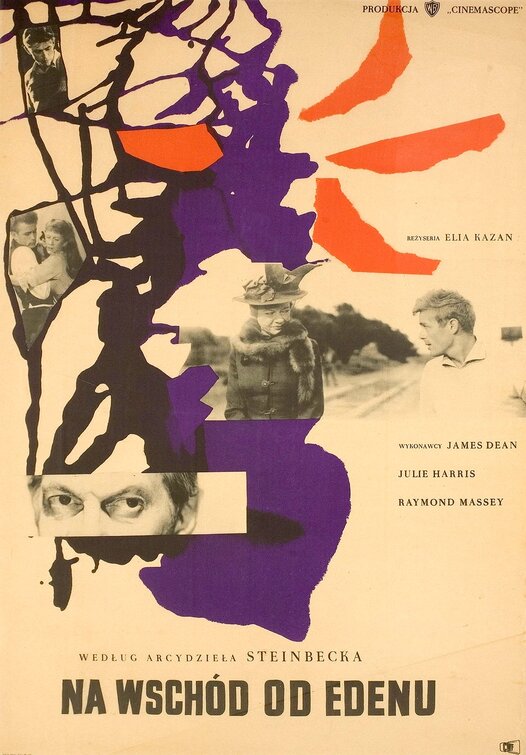 1000 piece jigsaw puzzle for the movie poster: East of Eden (1955) ver10