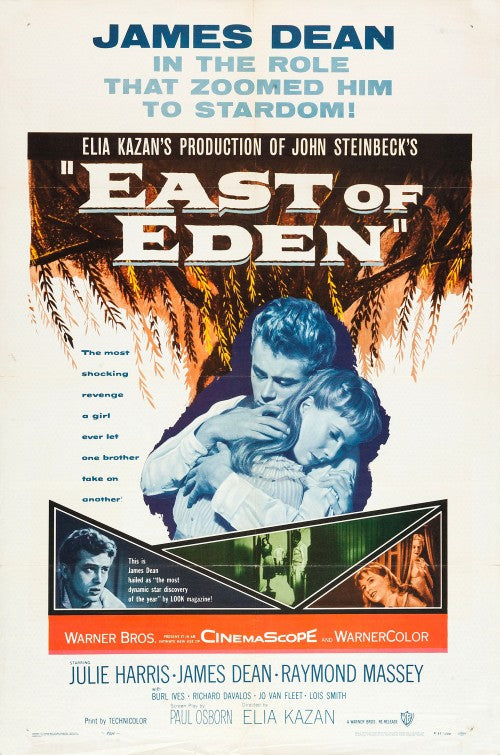 1000 piece jigsaw puzzle for the movie poster: East of Eden (1955) ver2