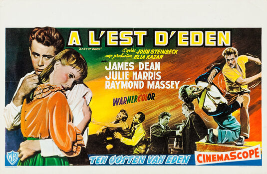 1000 piece jigsaw puzzle for the movie poster: East of Eden (1955) ver9