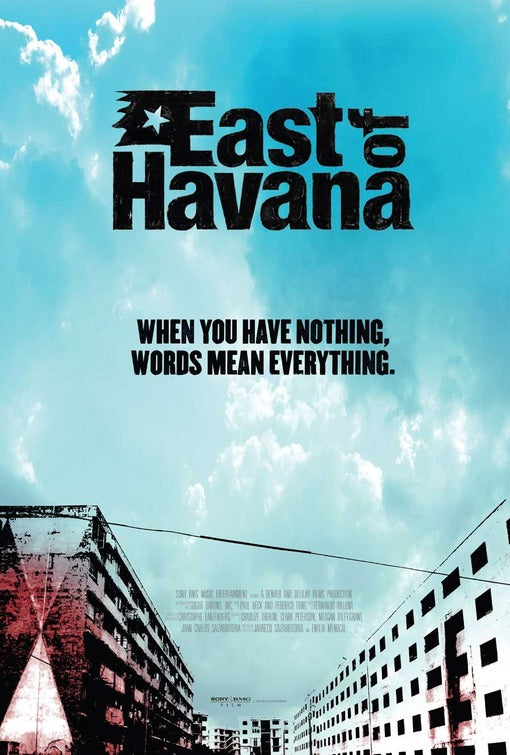 1000 piece jigsaw puzzle for the movie poster: East of Havana (2006)