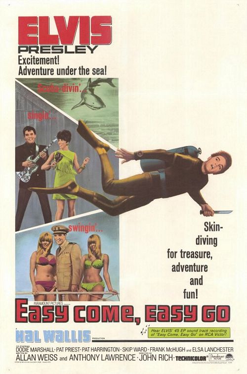 the movie poster: Easy Come, Easy Go (1967)