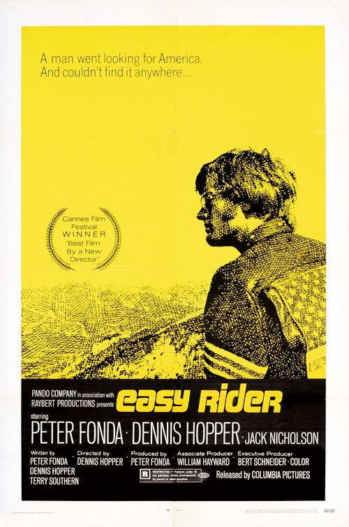 the movie poster: Easy Rider (1969)