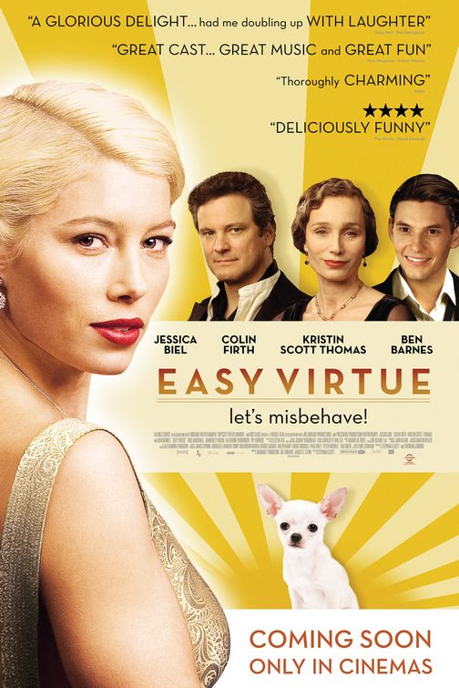 the movie poster: Easy Virtue (2009) ver3