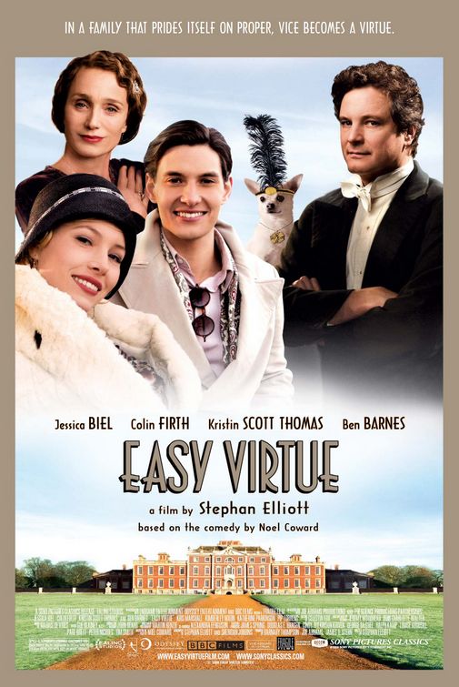 1000 piece jigsaw puzzle for the movie poster: Easy Virtue (2009) ver4