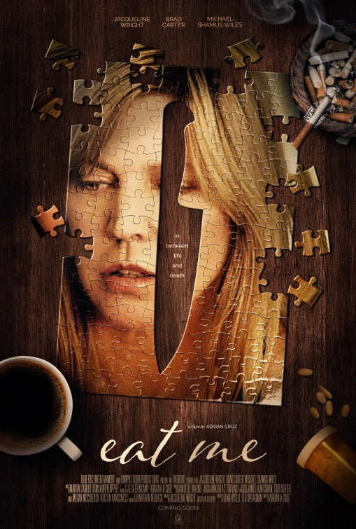 1000 piece jigsaw puzzle for the movie poster: Eat Me (2017)