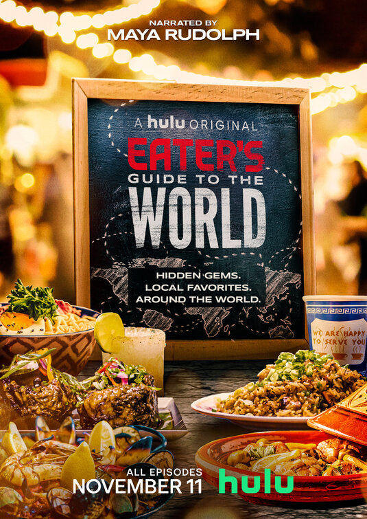 1000 piece jigsaw puzzle for tv poster: Eater's Guide to the World
