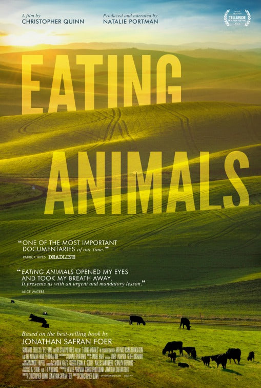 1000 piece jigsaw puzzle for the movie poster: Eating Animals (2018)