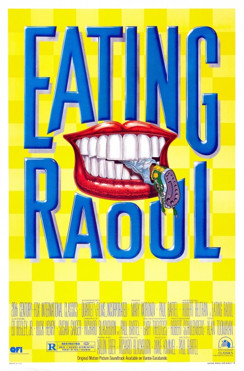 the movie poster: Eating Raoul (1982)
