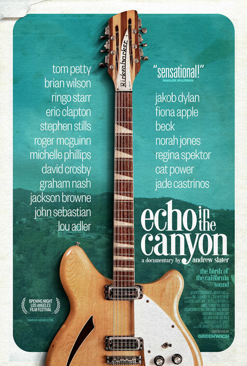 1000 piece jigsaw puzzle for the movie poster: Echo In the Canyon (2019)