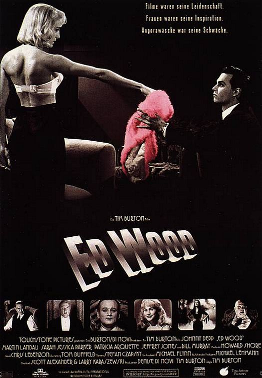the movie poster: Ed Wood (1994) ver2
