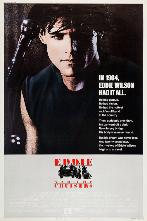 the movie poster: Eddie and the Cruisers (1983)