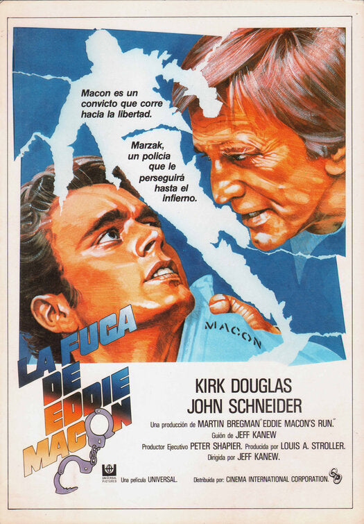 1000 piece jigsaw puzzle for the movie poster: Eddie Macon's Run (1983) ver3