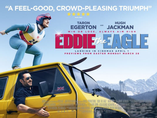 1000 piece jigsaw puzzle for the movie poster: Eddie the Eagle (2016) ver3