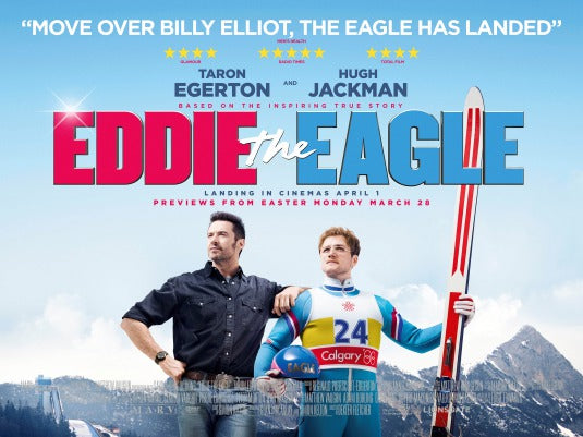 1000 piece jigsaw puzzle for the movie poster: Eddie the Eagle (2016) ver7