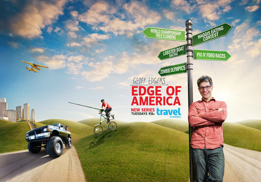 1000 piece jigsaw puzzle for tv poster: Edge of America