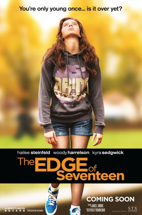 1000 piece jigsaw puzzle for the movie poster: The Edge of Seventeen (2016)