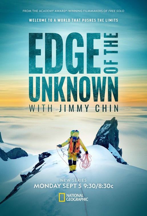 1000 piece jigsaw puzzle for tv poster: Edge of the Unknown with Jimmy Chin