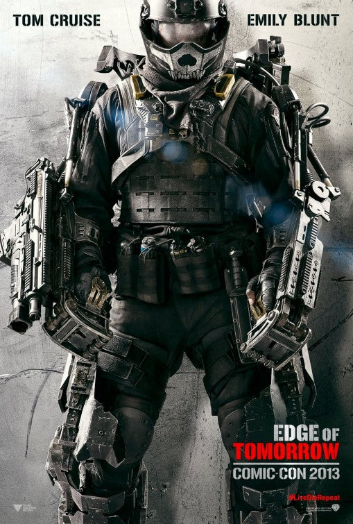 1000 piece jigsaw puzzle for the movie poster: Edge of Tomorrow (2014)