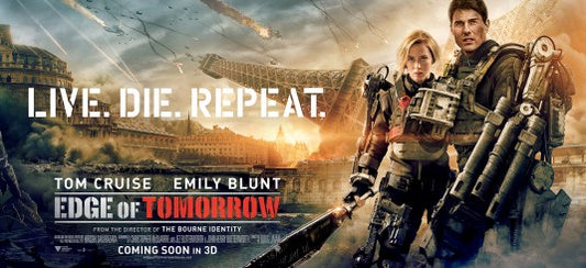 1000 piece jigsaw puzzle for the movie poster: Edge of Tomorrow (2014) ver12