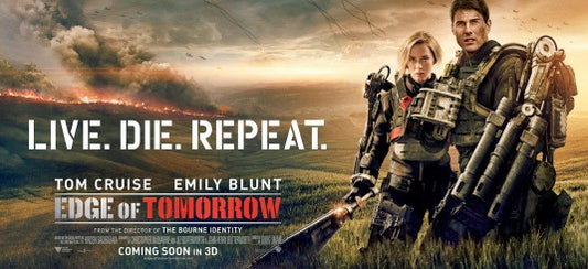 1000 piece jigsaw puzzle for the movie poster: Edge of Tomorrow (2014) ver13