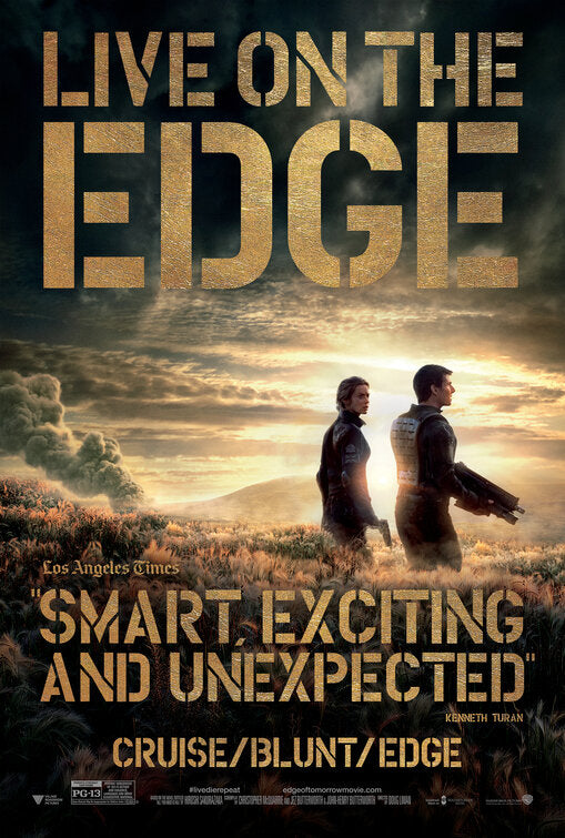 1000 piece jigsaw puzzle for the movie poster: Edge of Tomorrow (2014) ver16