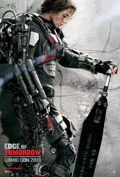 1000 piece jigsaw puzzle for the movie poster: Edge of Tomorrow (2014) ver2