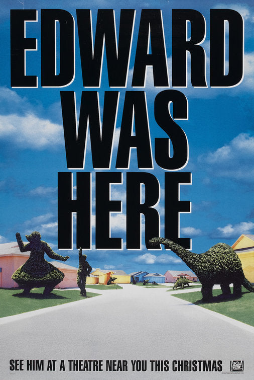 1000 piece jigsaw puzzle for the movie poster: Edward Scissorhands (1990) ver5