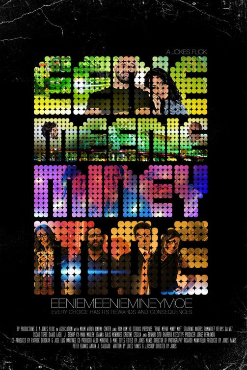1000 piece jigsaw puzzle for the movie poster: Eenie Meenie Miney Moe (2013)