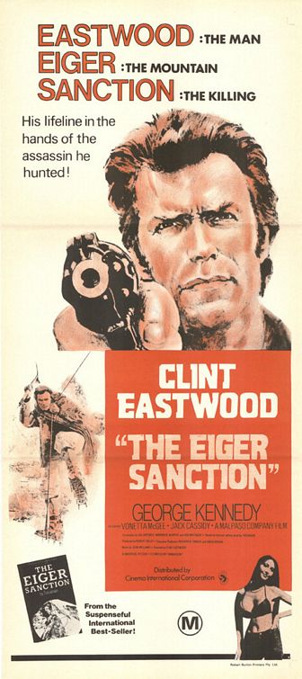 the movie poster: The Eiger Sanction (1975) ver2