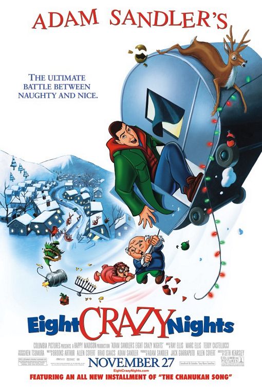 the movie poster: Eight Crazy Nights (2002) ver2