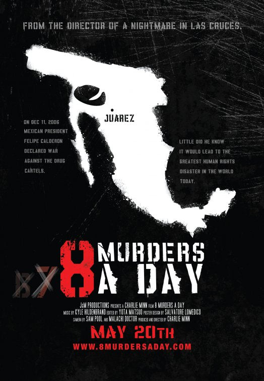 1000 piece jigsaw puzzle for the movie poster: 8 Murders a Day (2011)