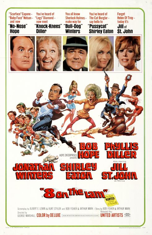 the movie poster: 8 on the Lam (1967)