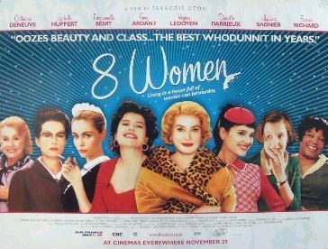 the movie poster: 8 Women (2002) ver2
