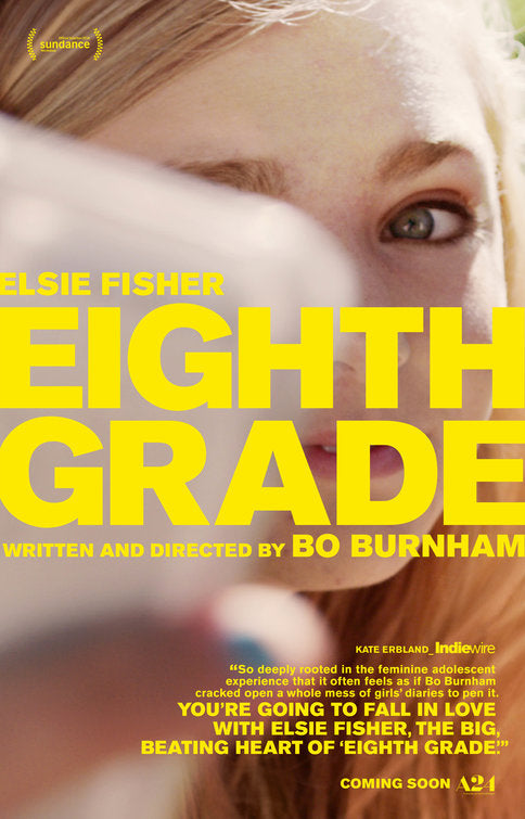 1000 piece jigsaw puzzle for the movie poster: Eighth Grade (2018)