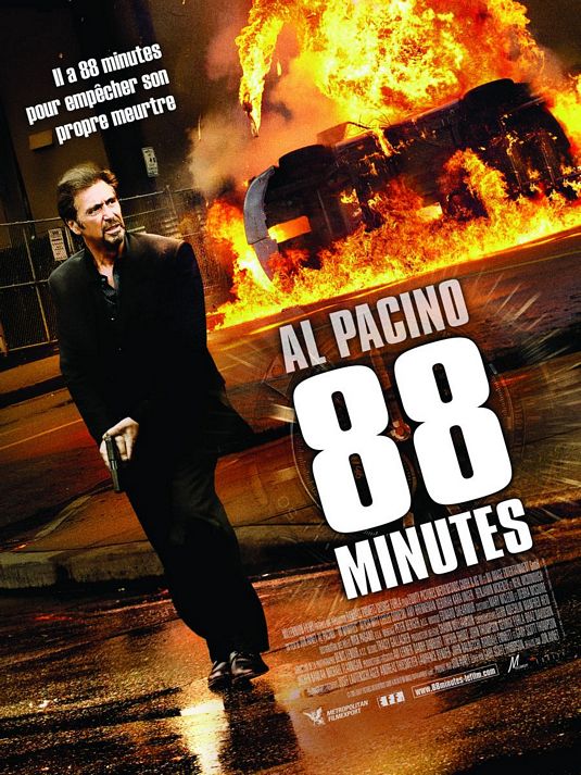 the movie poster: 88 Minutes (2008) ver2