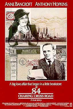 the movie poster: 84 Charing Cross Road (1987)