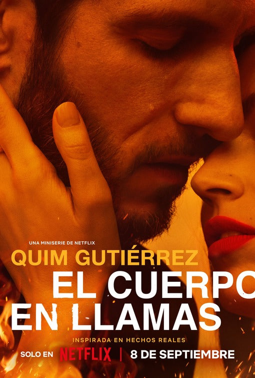 1000 piece jigsaw puzzle for tv poster: El cuerpo en llamas, ver2