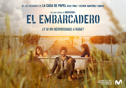 1000 piece jigsaw puzzle for tv poster: El embarcadero