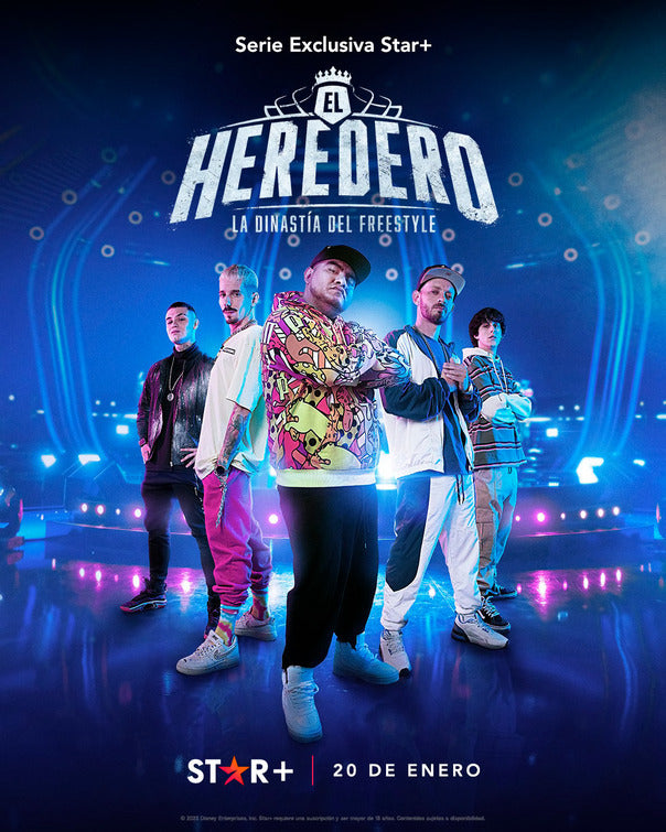 1000 piece jigsaw puzzle for tv poster: El heredero: la dinastia del freestyle