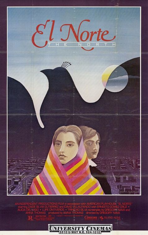 the movie poster: El Norte (1984)